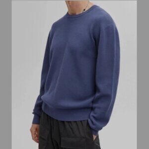 Mode of One Men's Regular-Fit Crewneck Sweater Caspian Waters Size Small